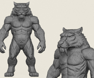 Lion Man Character