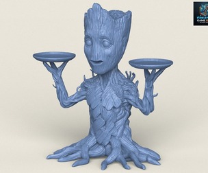 Groot Character Stand