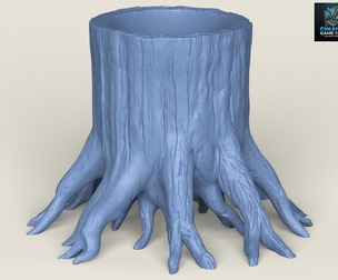 Tree Stump Planter