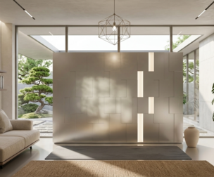 Closet wardrobe with original design 3D model