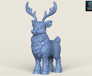 Cartoon Reindeer