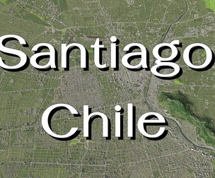Santiago Chile - city and urban