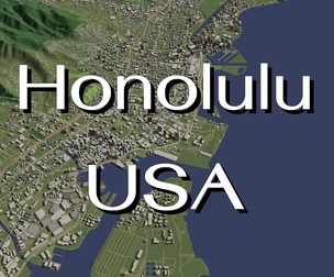 Honolulu Hawaii USA - city and urban