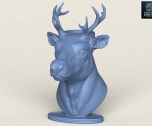 Deer Head Candle Holder