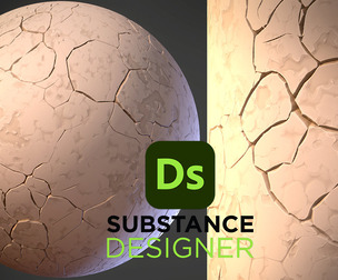 Stylized Cracked Terrain