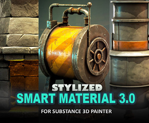 Stylized Smart Material 3.0 - Substance 3D Painter