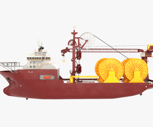Offshore Pipe Layer Vessel - PBR Subsea Construction Ship