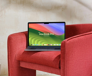 MacBook Pro Laptop Mockup PSD Template - Professional High-End Lifestyle Tech & UI/UX Display