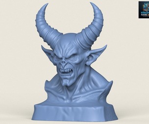 Monster Demon Bust