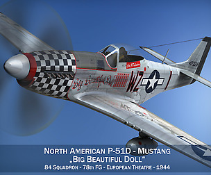 North American P-51D Mustang - Big Beautiful Doll