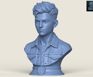 Young Boy Statue