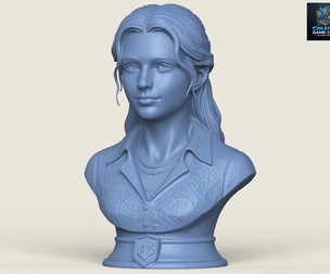 Beautiful Girl Bust