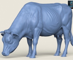 Cow Eating