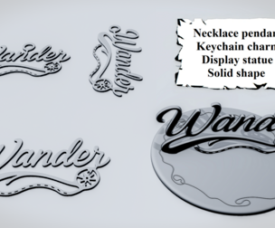 WANDER Path Word Sign