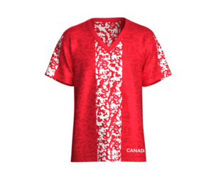 Canada Sportswear V-Neck Jersey T-Shirt | Marvelous / Clo3d / obj / fbx