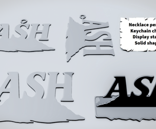 ASH Mountain Word Sign