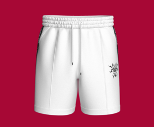 Men Printed Street Tape Sports Shorts | Marvelous / Clo3d / obj / fbx
