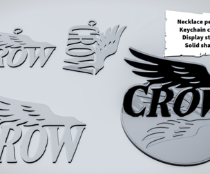 CROW Winged Word Sign