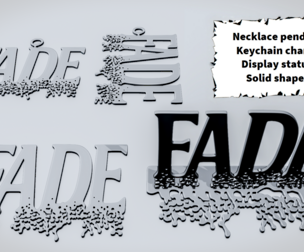 FADE Fragment Word Sign