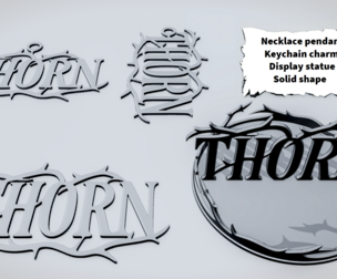 THORN Bramble Word Sign
