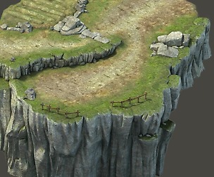 Game Model - Small Village Hill Road 03