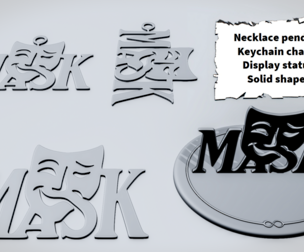 MASK Theater Word Sign
