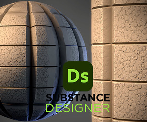 Stylized Concrete Floor