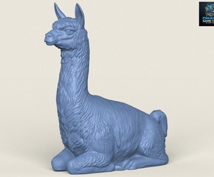 Alpaca Sitting