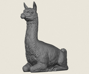 Alpaca Sitting