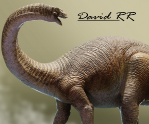 Brontosaurus Retro – Animation Ready 3D Model