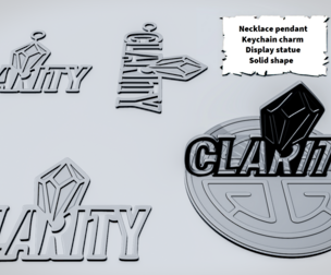 CLARITY Crystal Word Sign