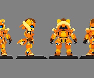 Super Mecha 11 - Casserra of Code Name C43R4