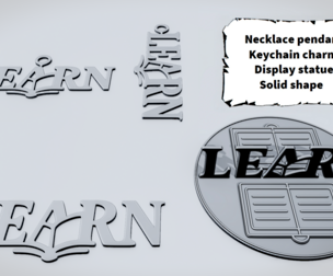 LEARN Book Word Sign