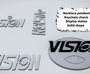 VISION Eye Word Sign