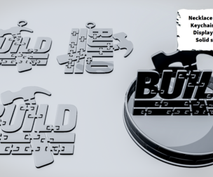 BUILD Hammer Word Sign
