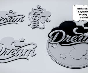 DREAM Moon Script Sign