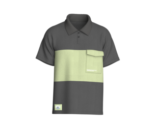 Men Color Block Polo Shirt With Flap-Pocket | Marvelous / Clo3d / obj / fbx