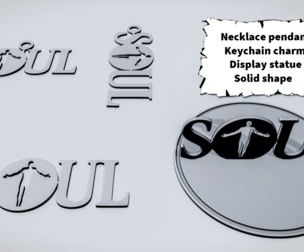 SOUL Figure Word Sign