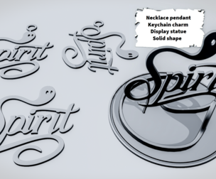 SPIRIT Serpent Script Sign