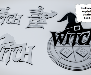 WITCH Hat Sign