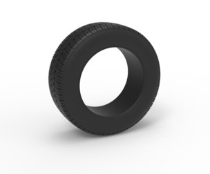 Race tire 9 Scale 1:25
