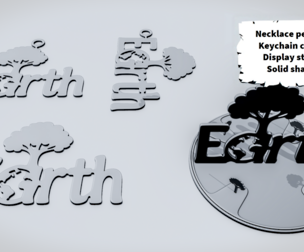 EARTH Tree Word Sign