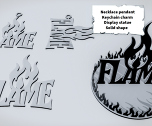 FLAME Fire Sign