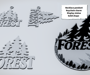 FOREST Pine Sign
