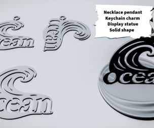 OCEAN Wave Sign