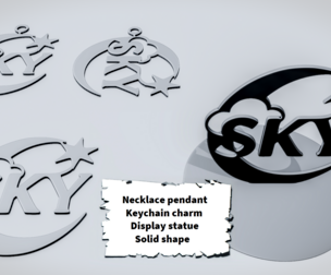 SKY Cloud Star Sign