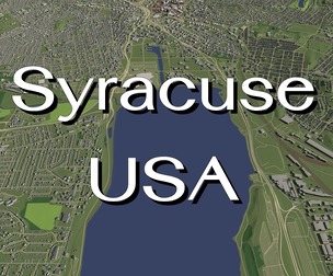 Syracuse New York USA - City and urban
