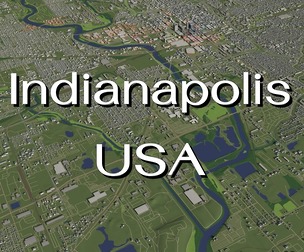 Indianapolis USA - City and urban