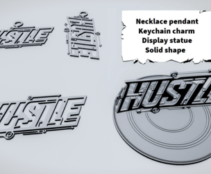 HUSTLE Tech Sign