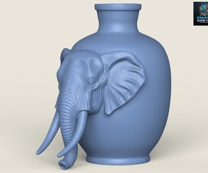 Traditional Elephant Head Jug
